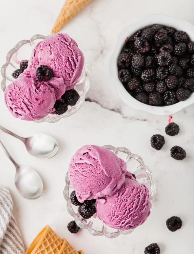 homemade black raspberry ice cream recipe