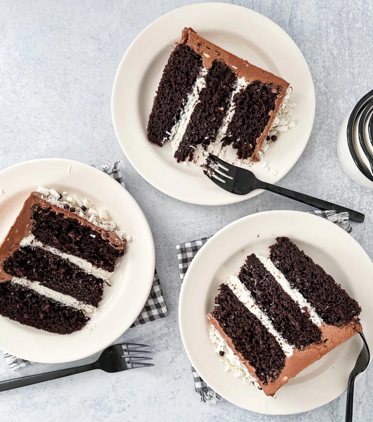 Tuxedo Chocolate Mousse cake