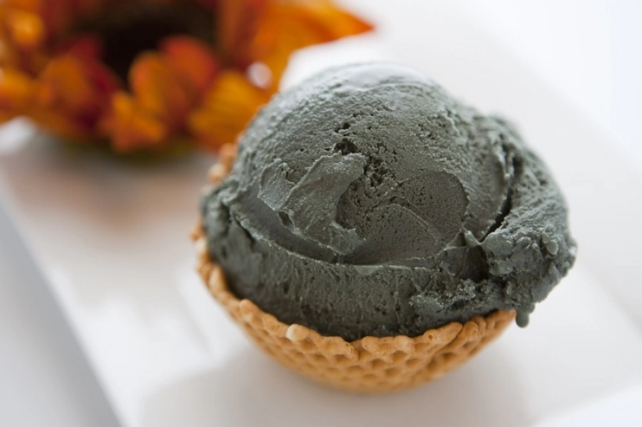 black licorice ice cream