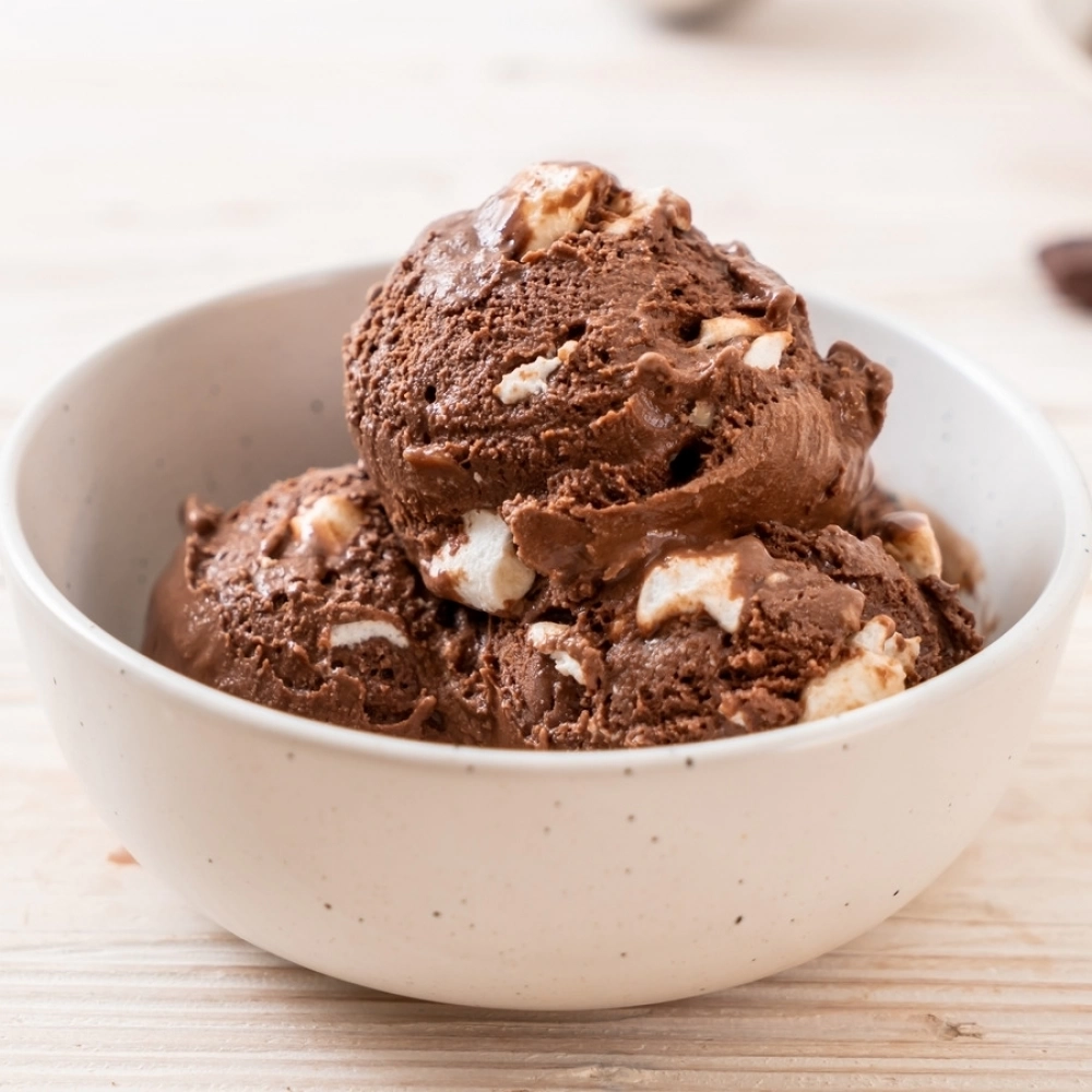 Chocolate Marshmallow Ice Cream