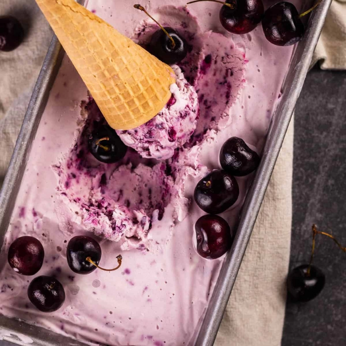 Black Cherry Ice Cream Recipe