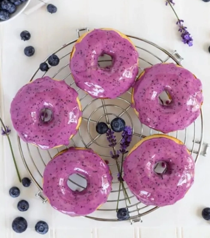 Blueberry Donuts