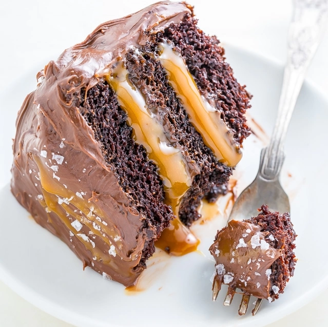 Chocolate Salted Caramel Cake Recipe