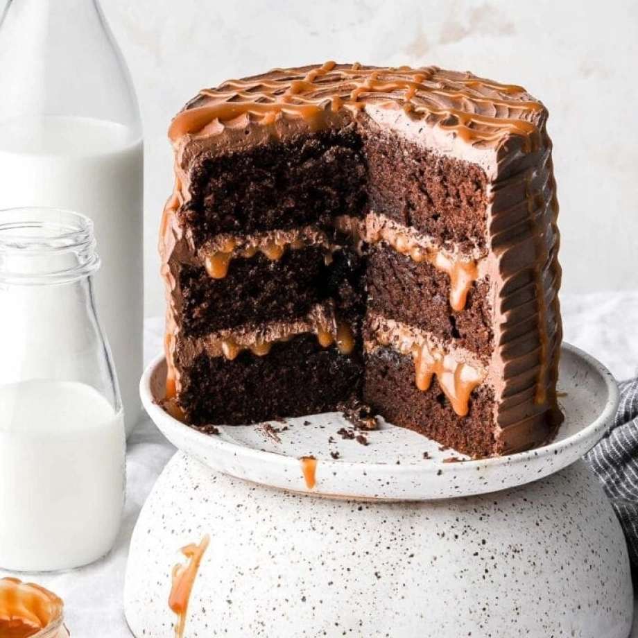 Chocolate Salted Caramel Cake