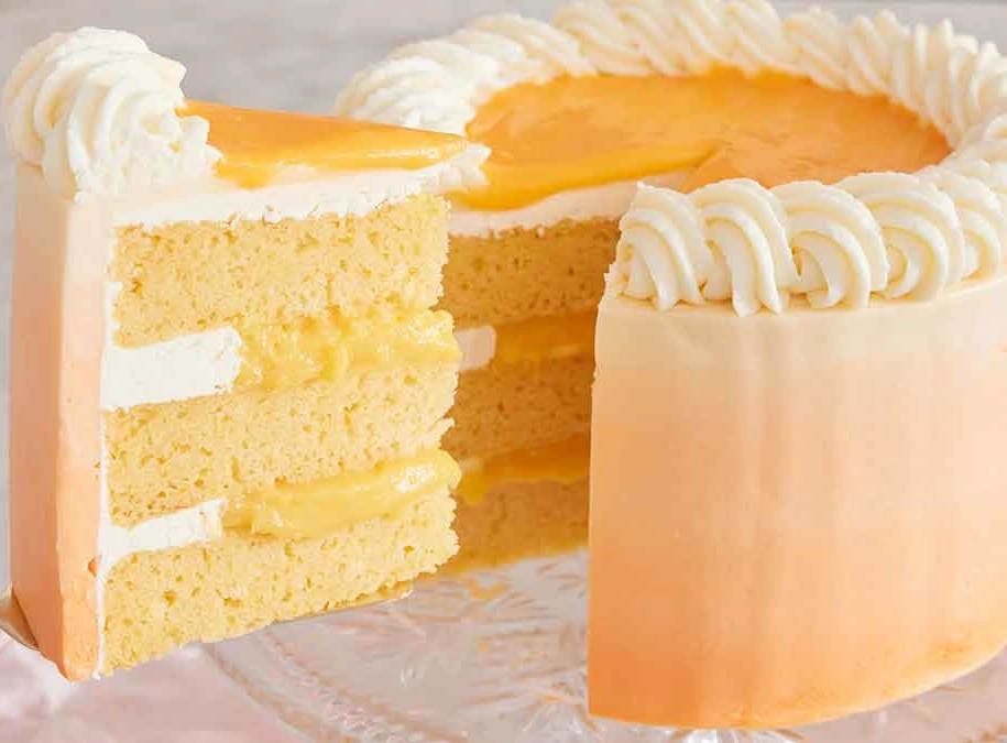 Orange Creamsicles Cake 