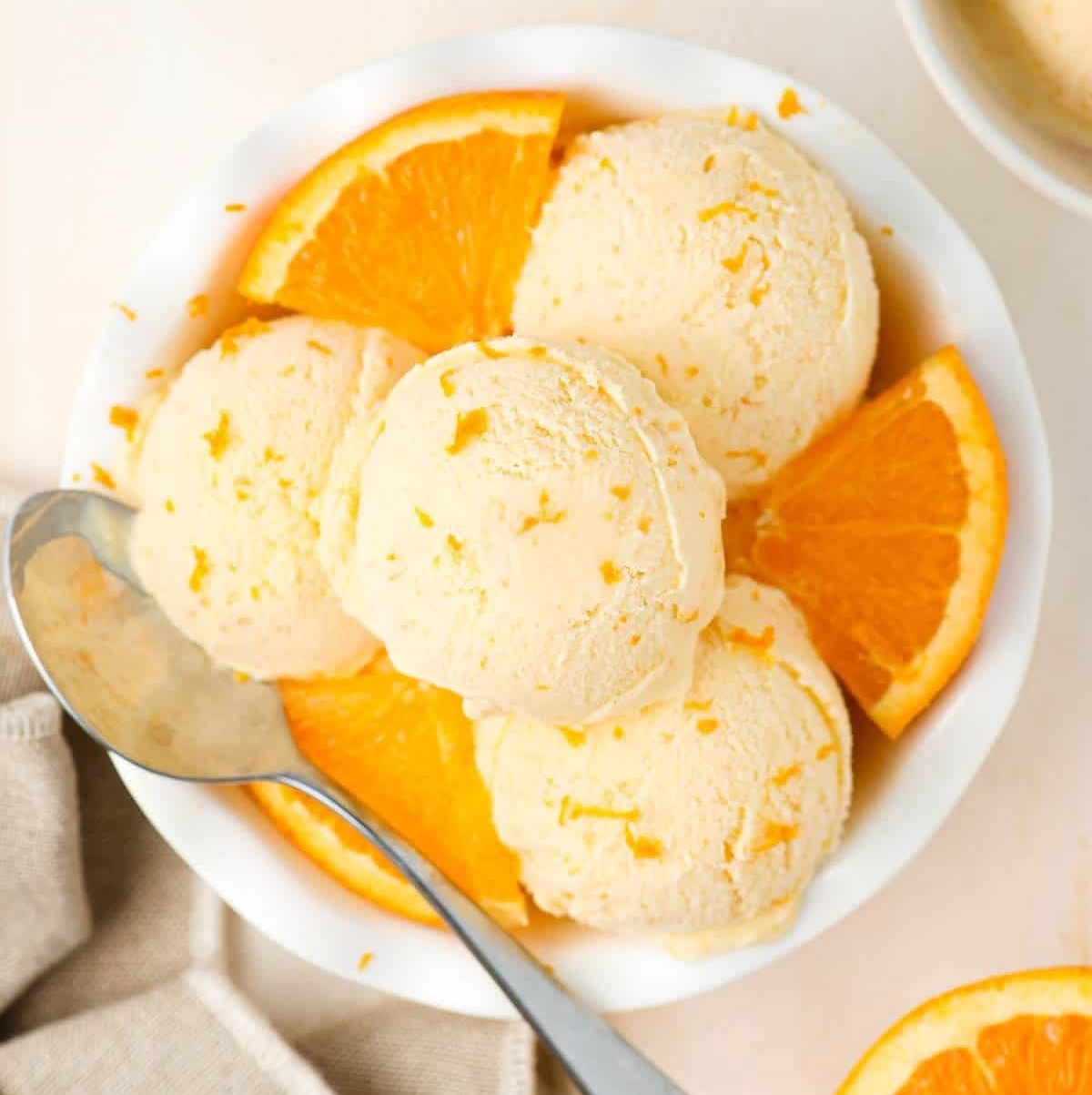 Orange Ice Cream