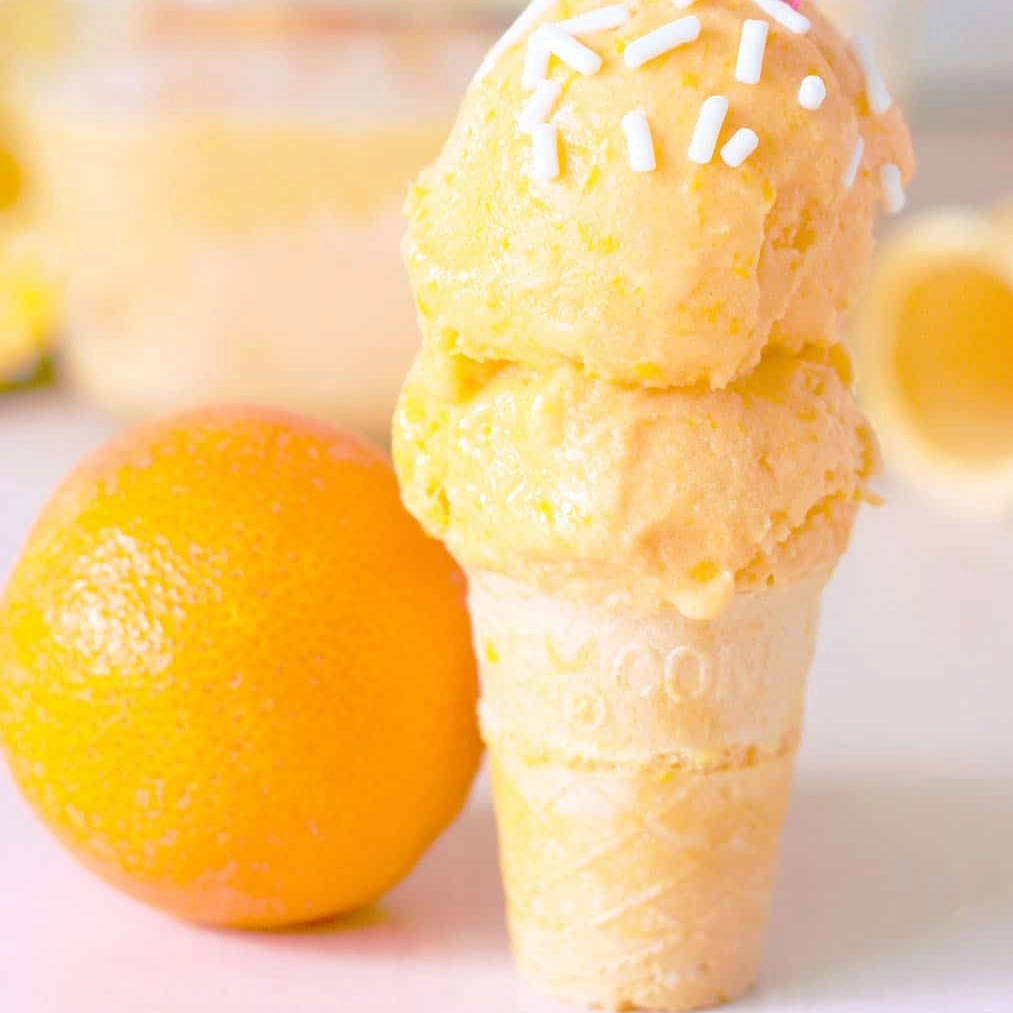 Orange Ice Cream