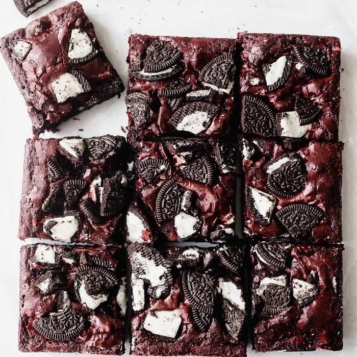 Red Velvet Oreo Brownies Recipe