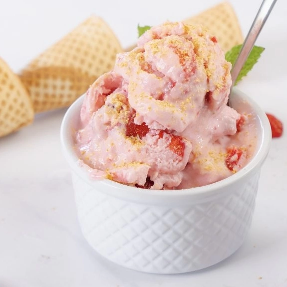 Strawberry Cheesecake Ice Cream