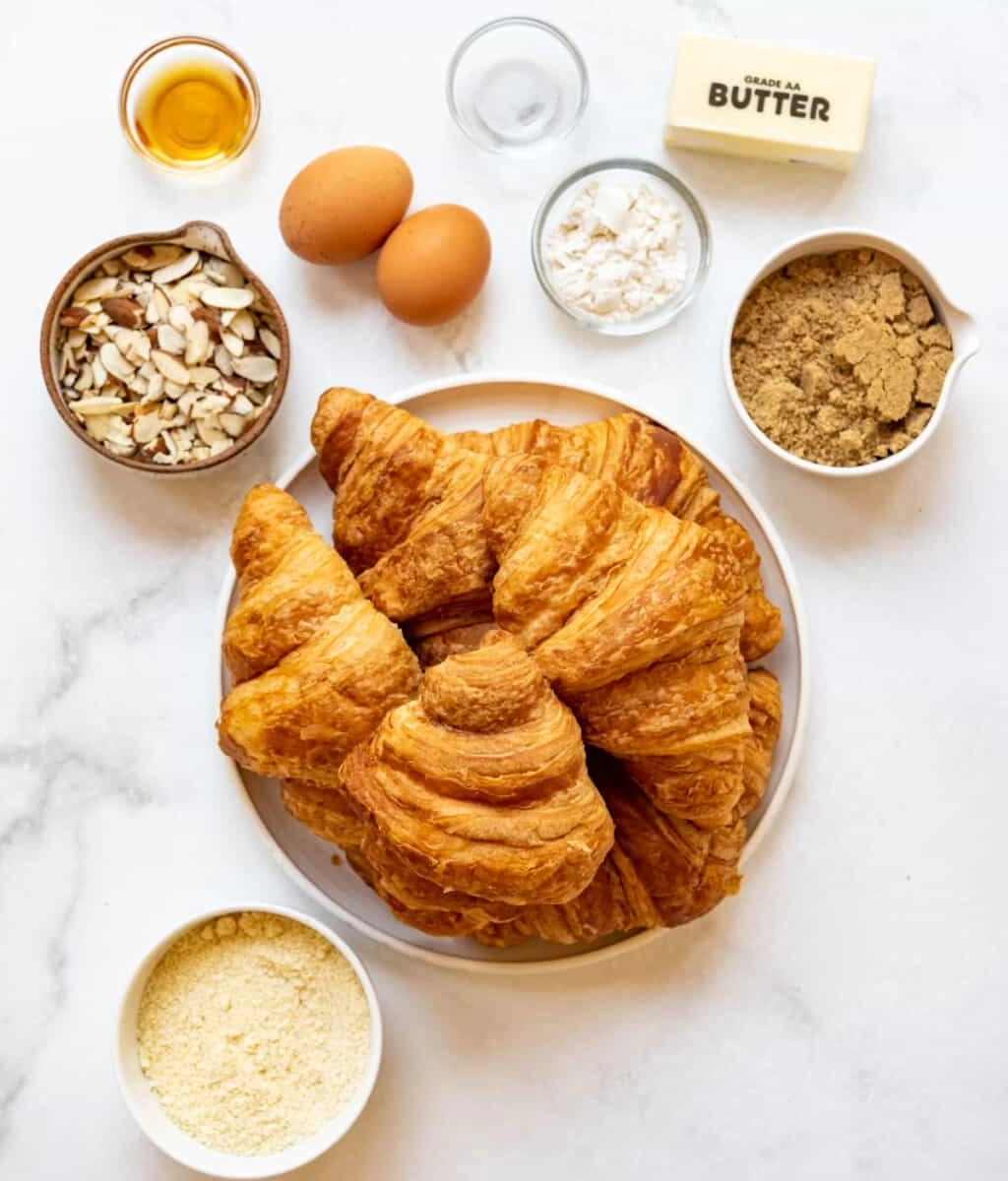 Almond Croissants ingredients