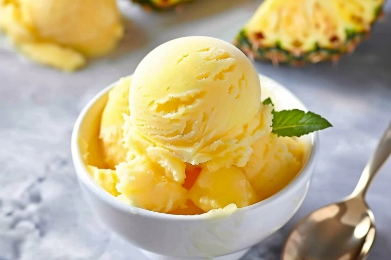 Ninja Creami Pineapple Sorbet