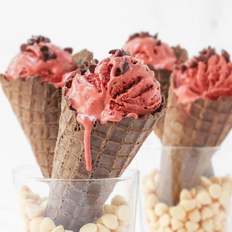 Red Velvet Ice Cream ninja creami