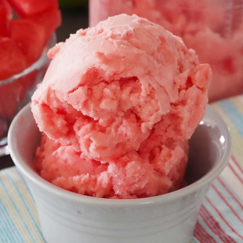 Watermelon sorbet