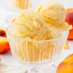 Ninja Creami Peach Ice Cream