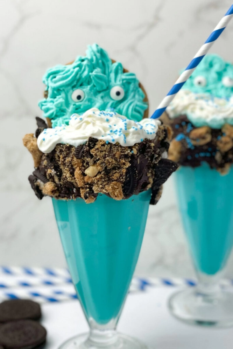 Cookie Monster Milkshake Recipe