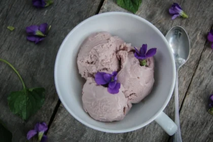 Violet Ice Cream