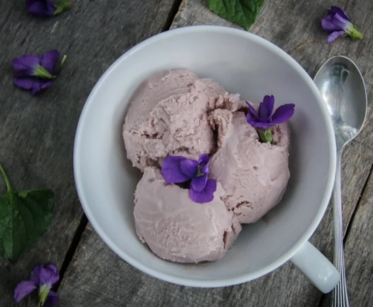 Violet Ice Cream