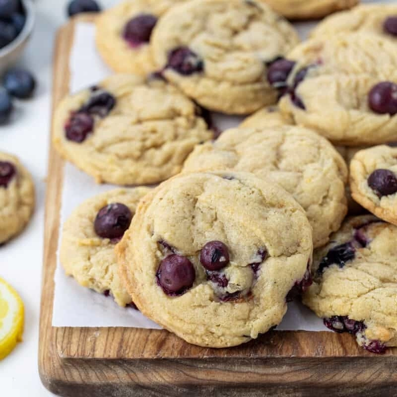 Lemon Blueberry Cookies Recipe