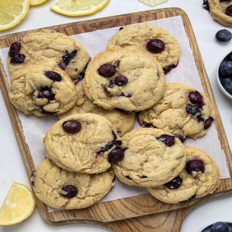 blueberry lemon cookies