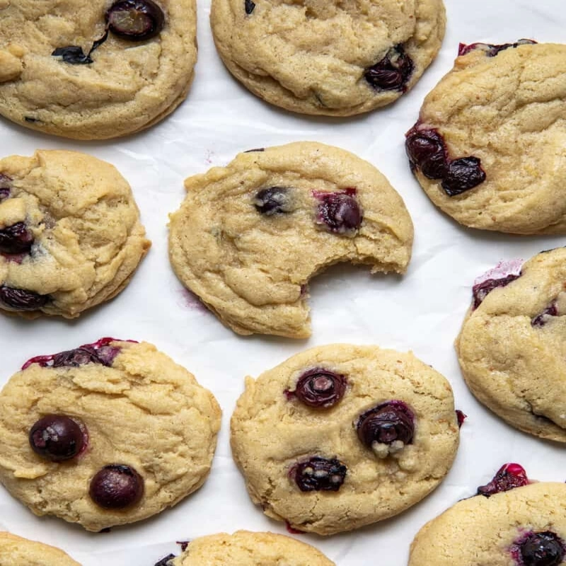 Lemon Blueberry Cookies