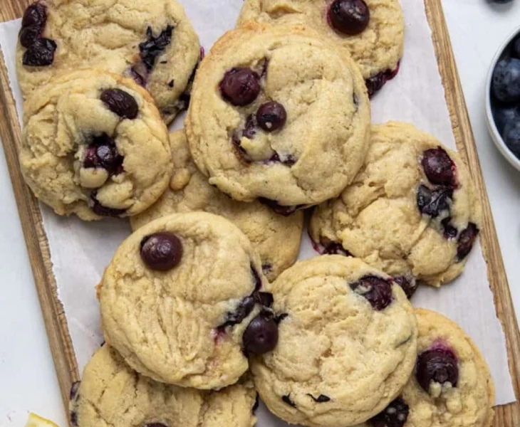 Lemon Blueberry Cookies Recipe