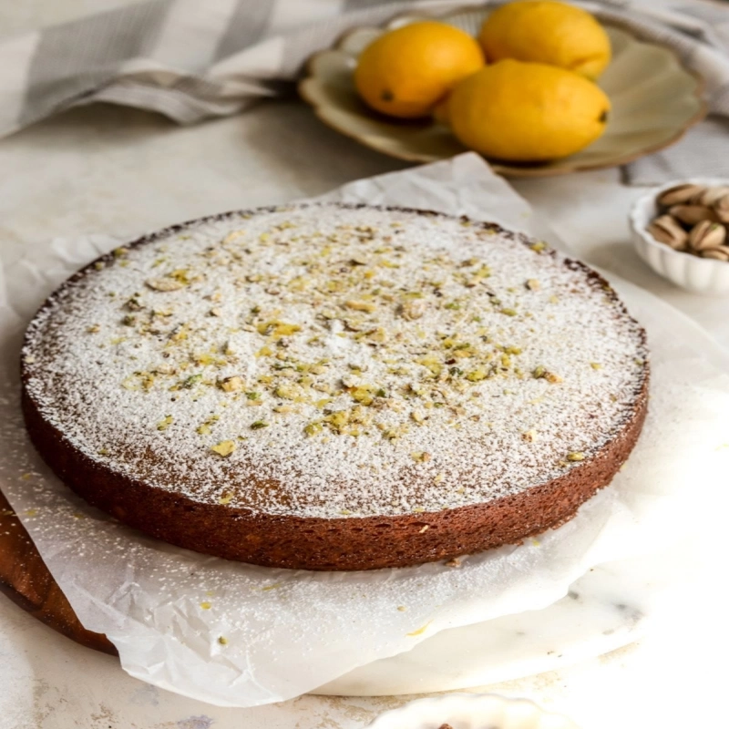 Pistachio Ricotta Cake Recipe